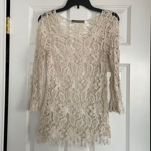 Finn & Clover crochet top